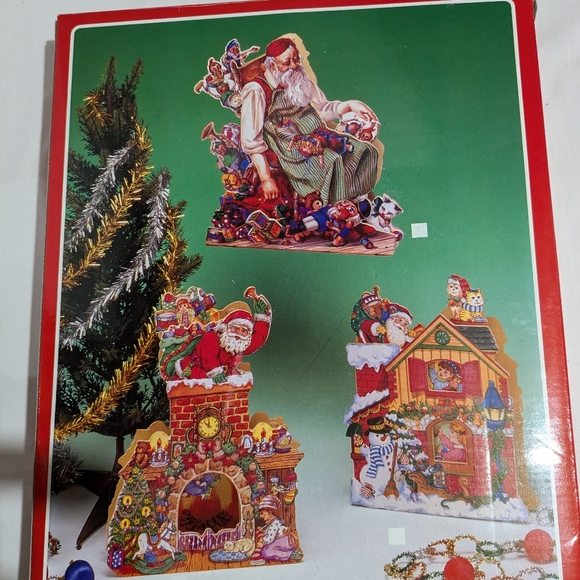 VTG Wooden Christmas Tree Motion Music Box  Works Table Shelf Decor Taiwan - Picture 10 of 14